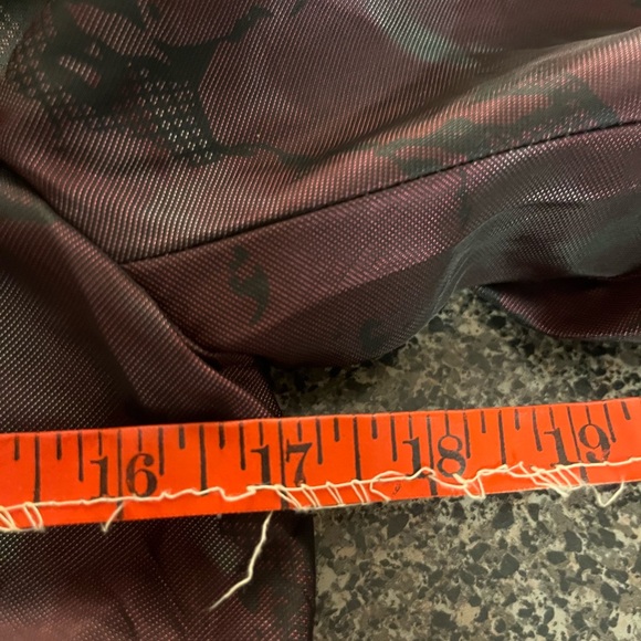 SoLo Moda puffy ruched sleeves stand up collar amethyst zip front jacket size 2 - Picture 10 of 14